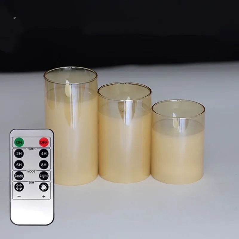 FlickerEase Rechargeable LED Candles